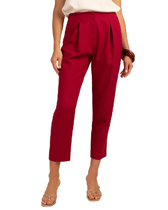 denim wide leg pants casual -Trina Turk Ishana Pant