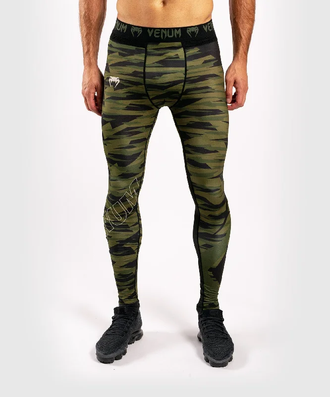 blue tailored pants smart -Venum Contender 5.0 Tights - Khaki camo