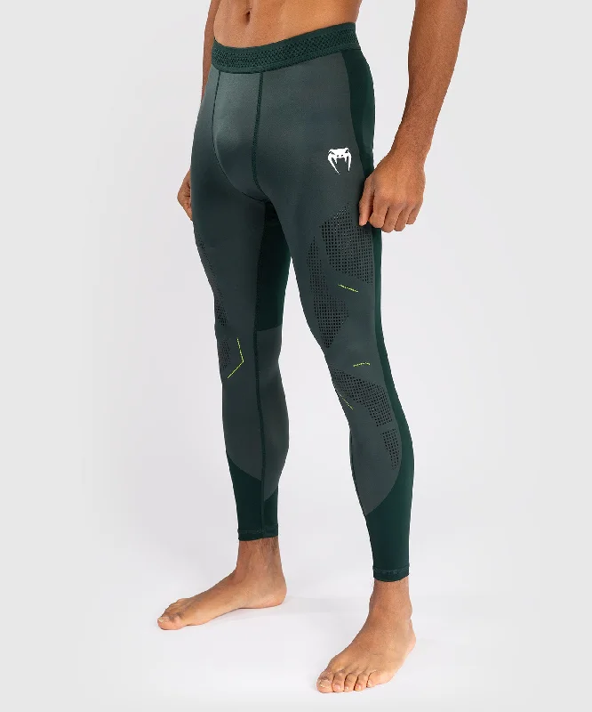 grey leather pants bold -Venum Technical 3.0 Spats - Forest Green