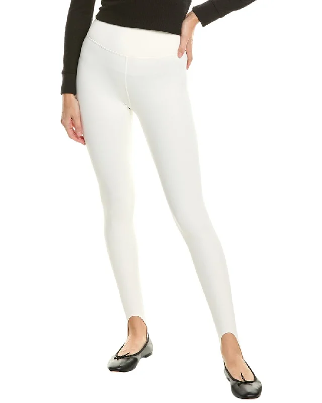 khaki straight pants versatile -WeWoreWhat High-Rise Stirrup Legging