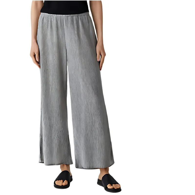 blue skinny jeans pants stylish -Women's Wide Ankle Pants In Nimbus