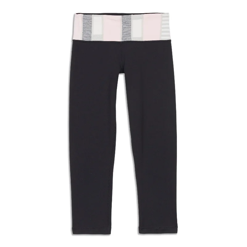 blue tailored pants smart -Wunder Under Crop - Resale