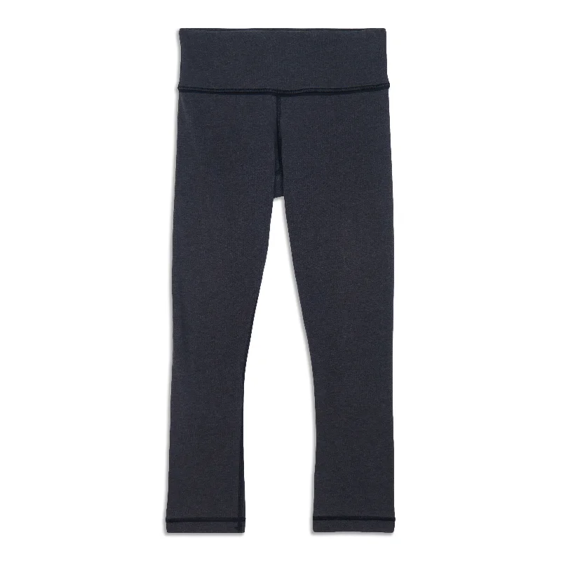 black leggings pants stretch -Wunder Under Crop - Resale